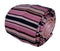 light baby pink and navy blue striped fine knitted tie